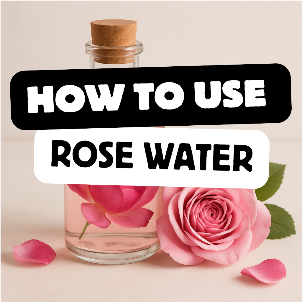 How to use Rose Water